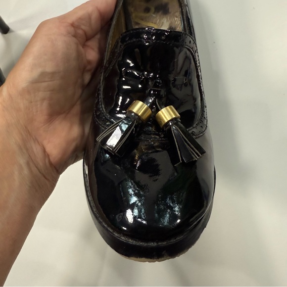 Sam Edelman Black Patent Leather Heels Women’s 9M - Picture 6 of 16
